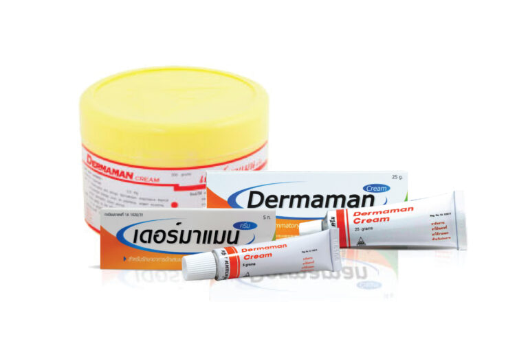 Dermaman Cream - บริษัท ที.แมน ฟาร์มาซูติคอล จำกัด (มหาชน)/ ผู้ผลิตและ ...